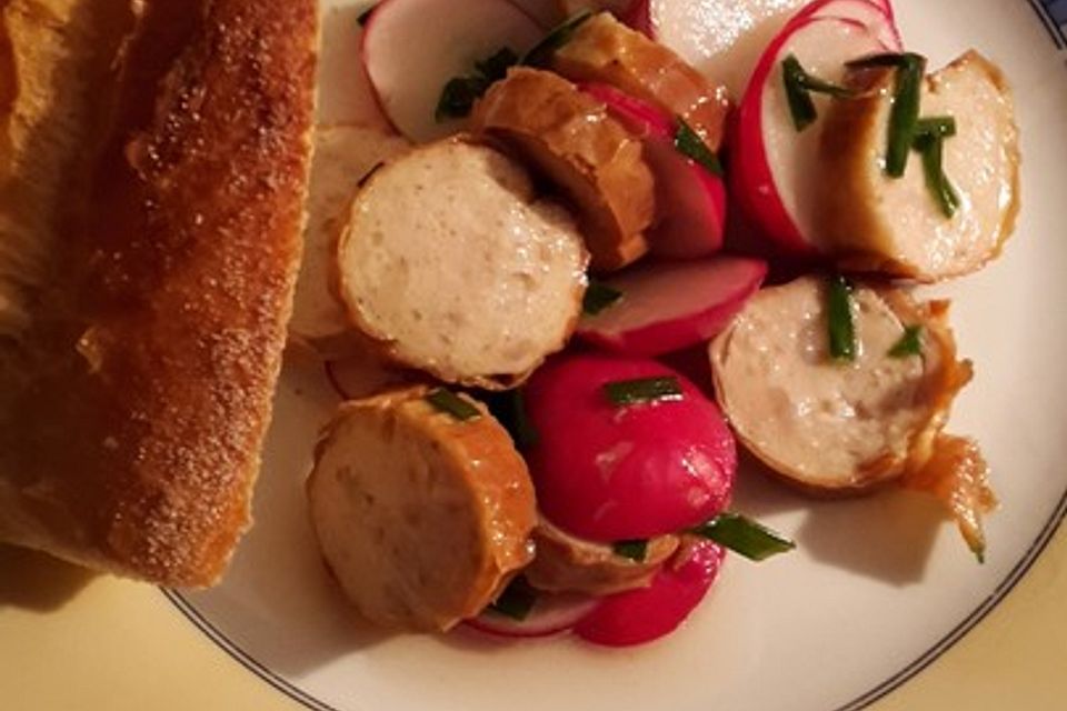 Nürnberger Bratwurstsalat