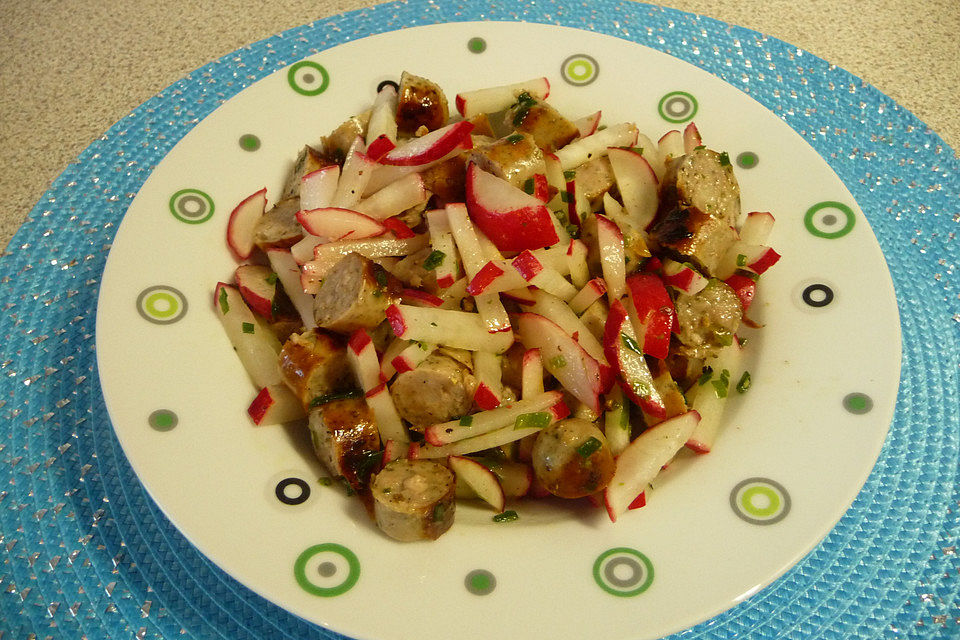 Nürnberger Bratwurstsalat