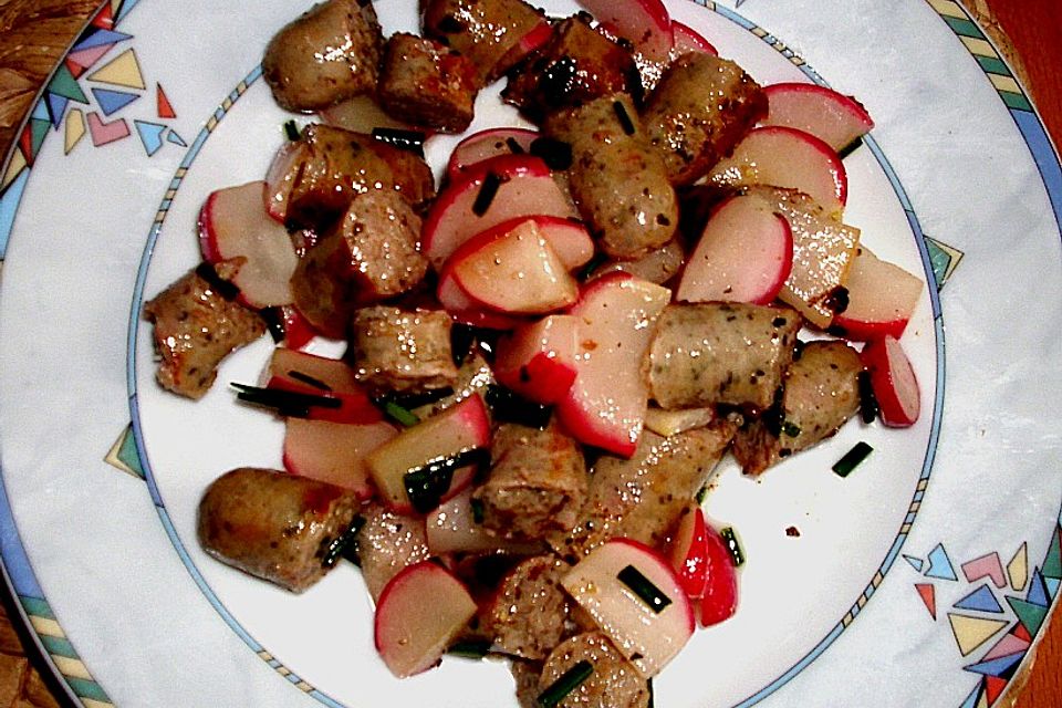 Nürnberger Bratwurstsalat