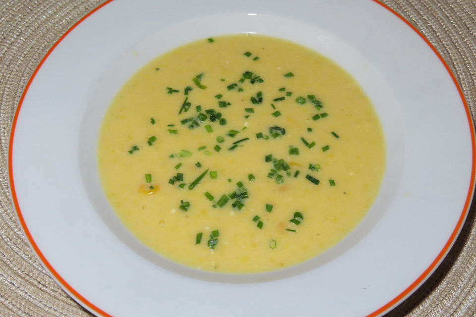 Feine Maissuppe