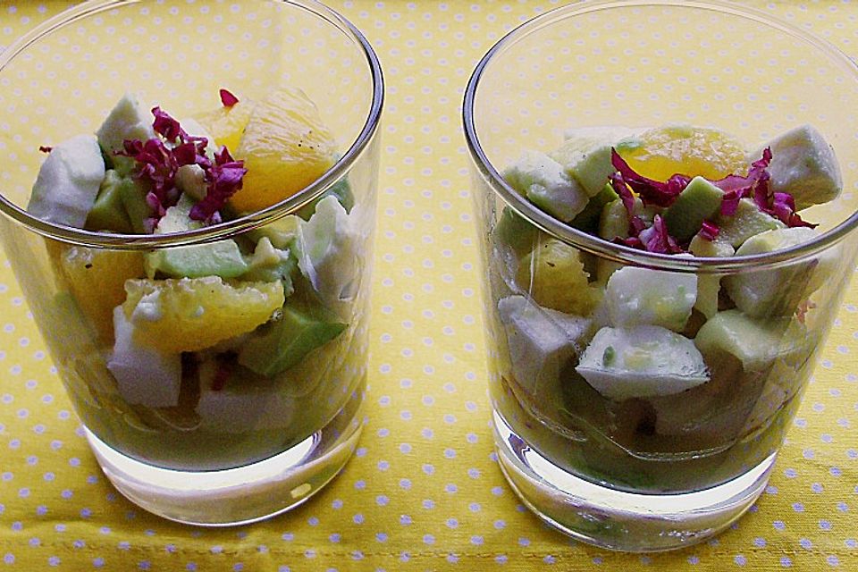 Avocado - Orangen - Salat