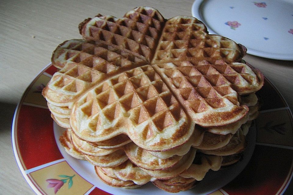 Honig - Buttermilch - Waffeln