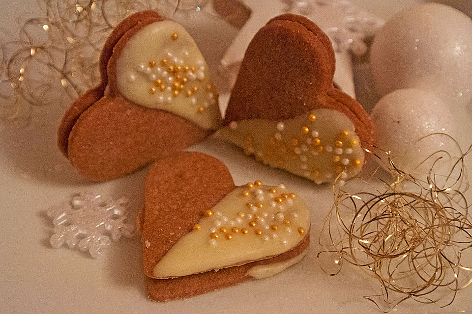 Angys Schokoplätzchen mit Trüffelfüllung