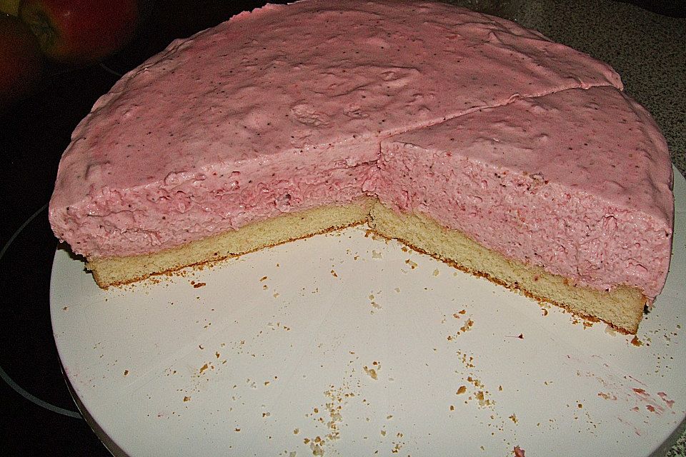 Erdbeer - Quark - Kuchen