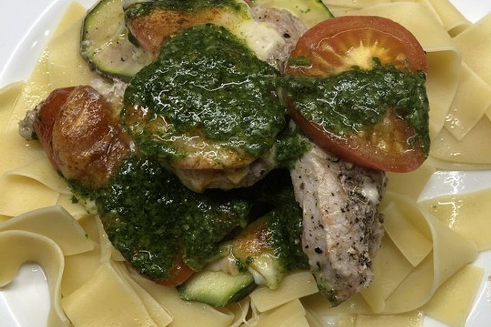 Schweinefilet 'Caprese'