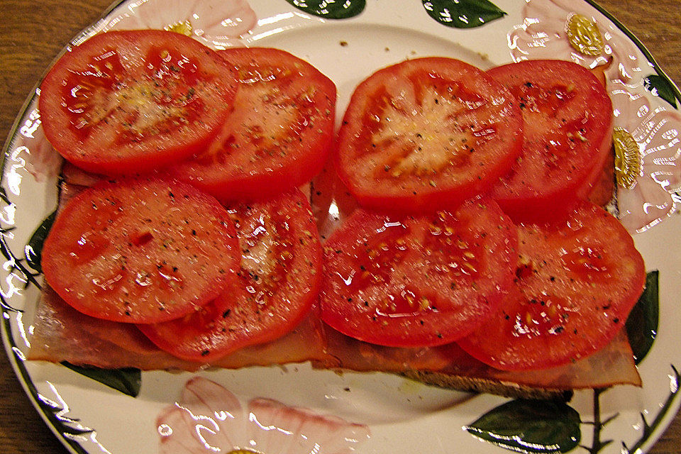 Spiegelei - Tomaten - Snack