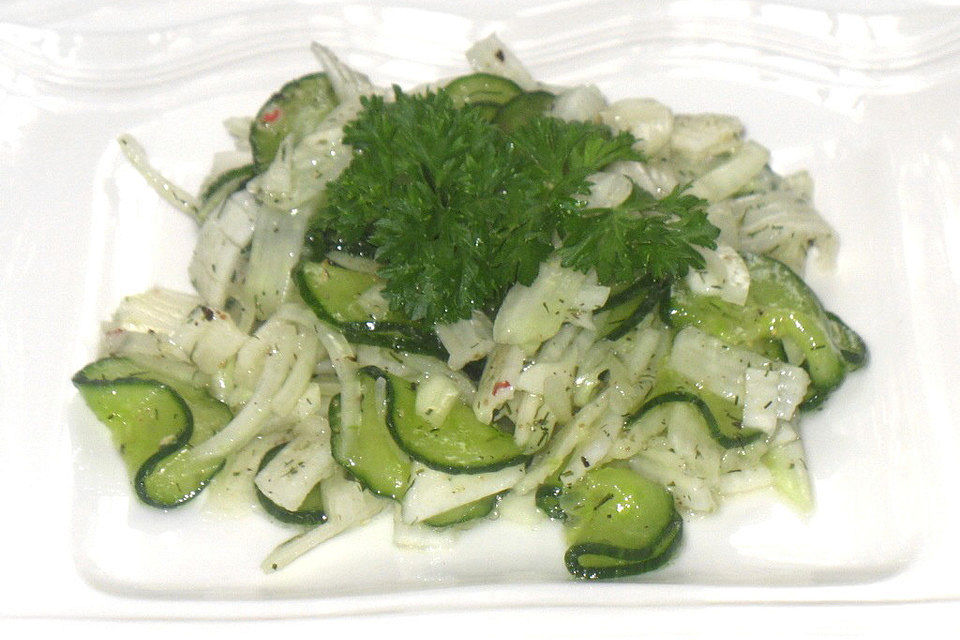 Kohlrabi - Gurken - Rohkost