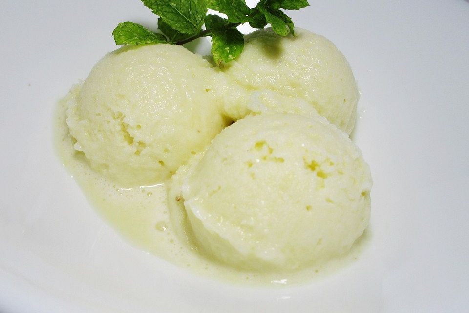 Melonen - Sahne - Eis