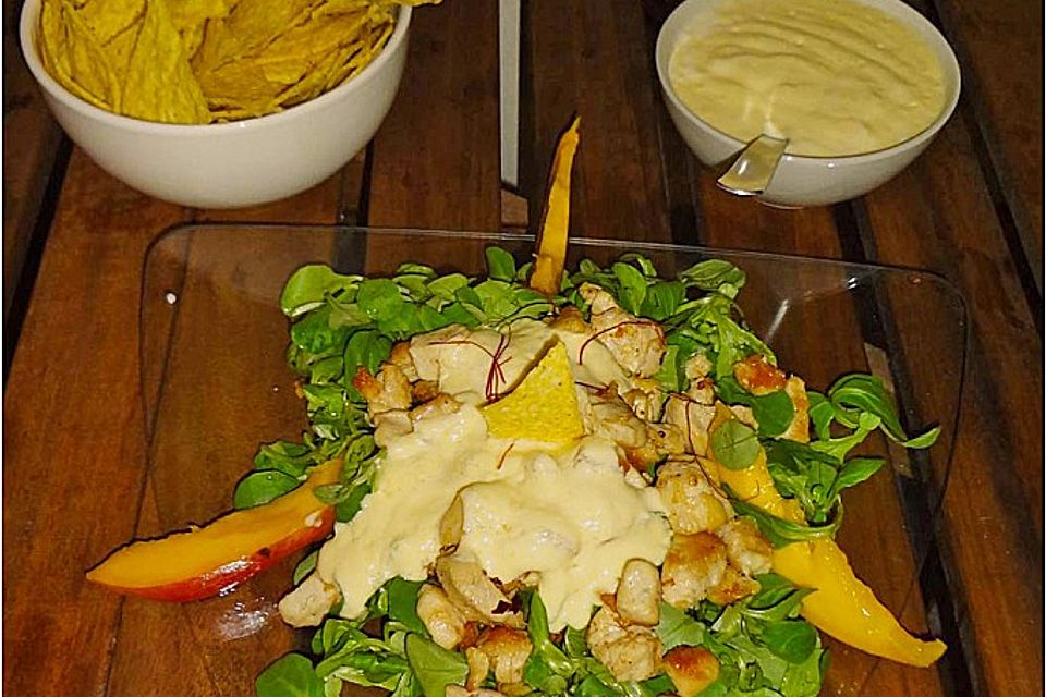 Hähnchen mit Mango - Dip