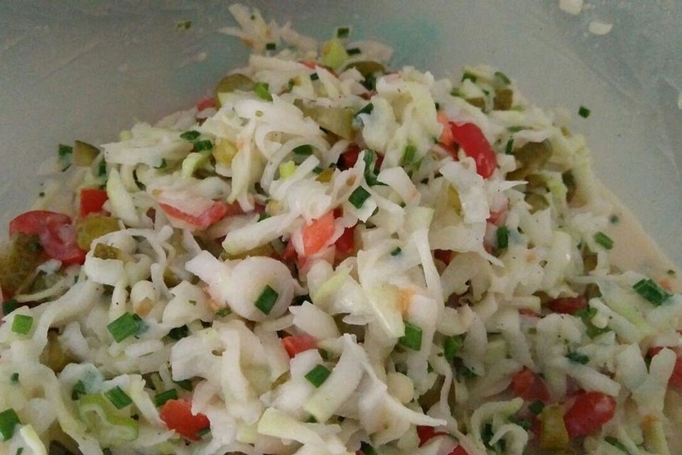 Kohlrabi-Salat