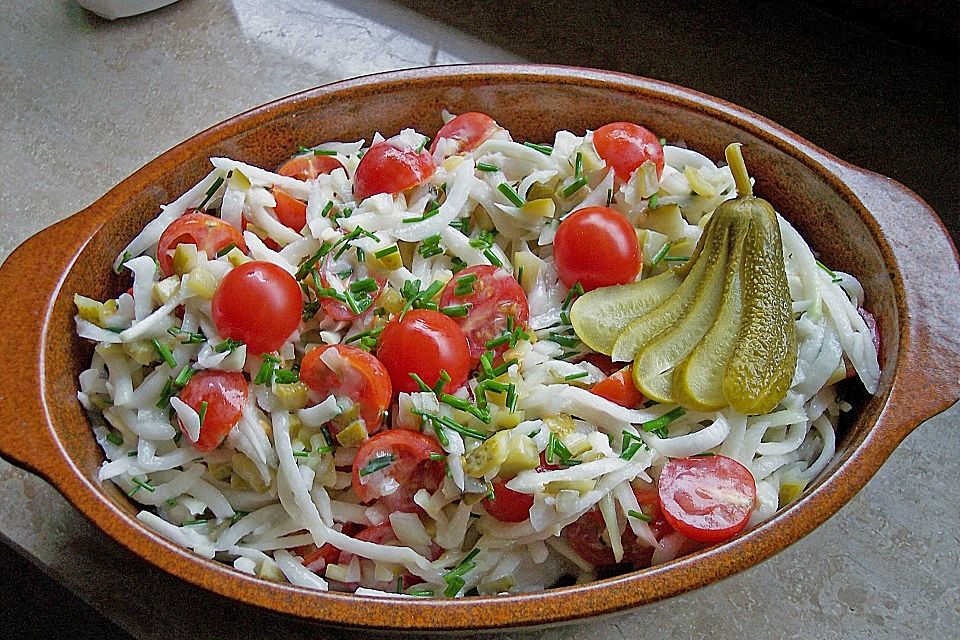 Kohlrabi-Salat