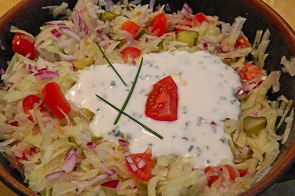 Kohlrabi-Salat