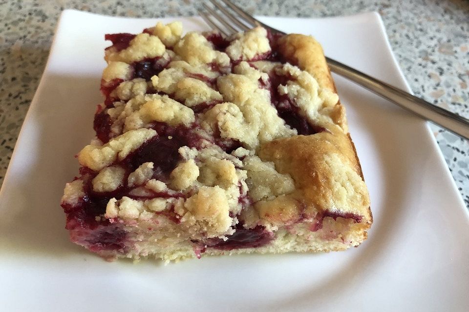 Kirsch - Streusel - Kuchen