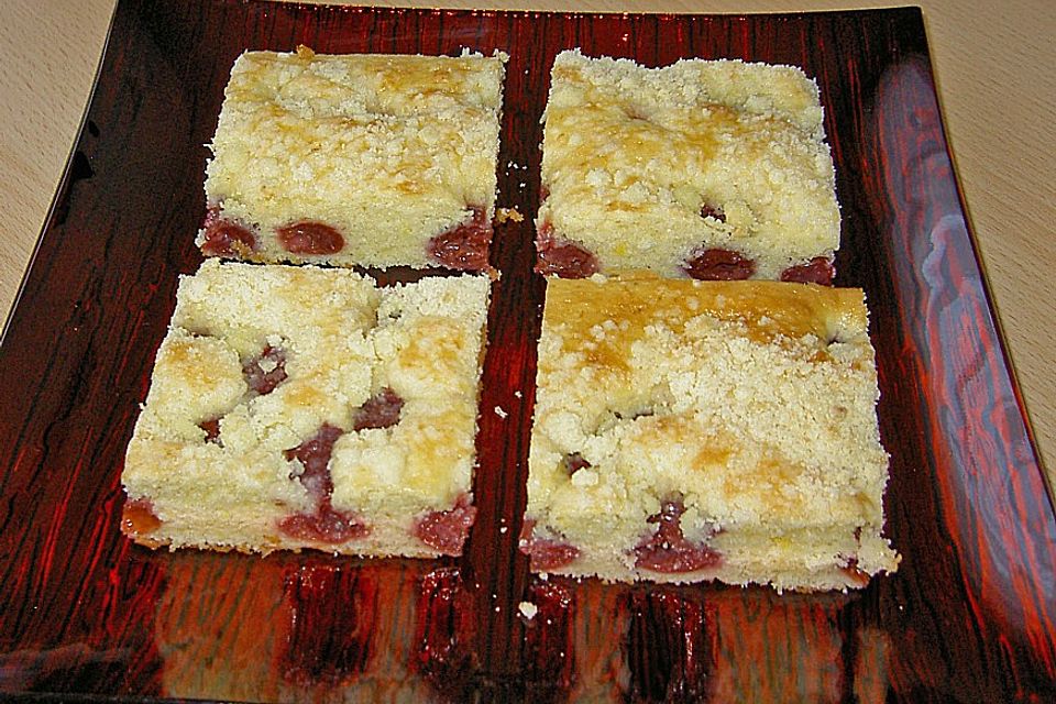 Kirsch - Streusel - Kuchen