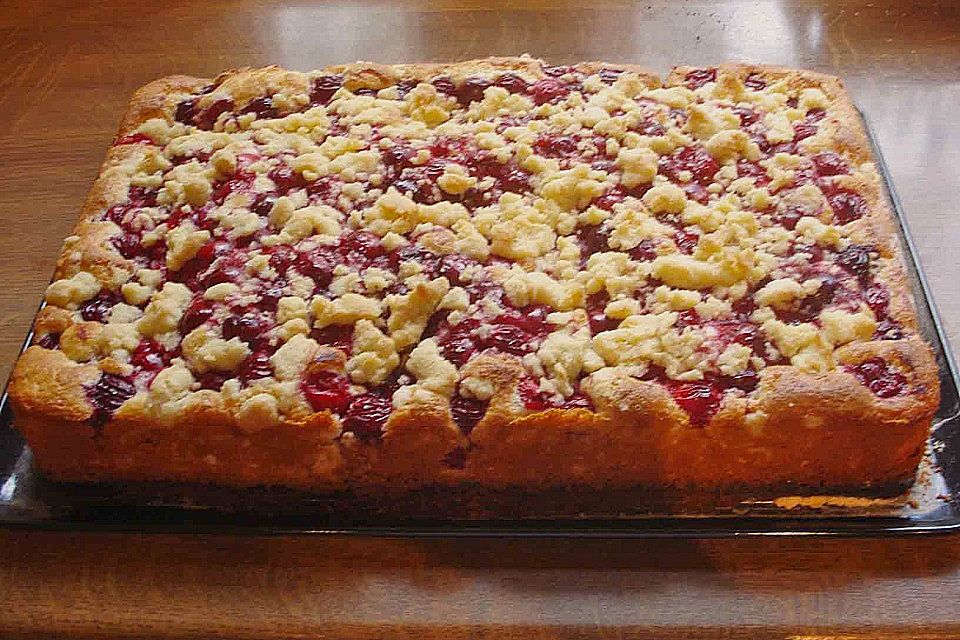 Kirsch - Streusel - Kuchen