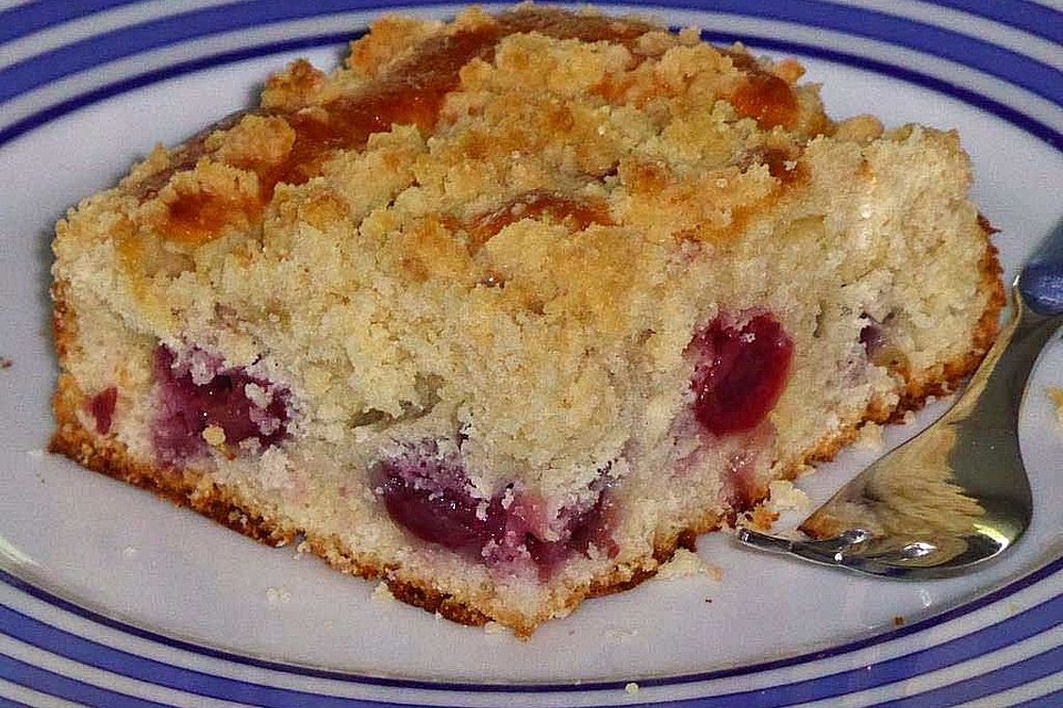 Kirsch - Streusel - Kuchen