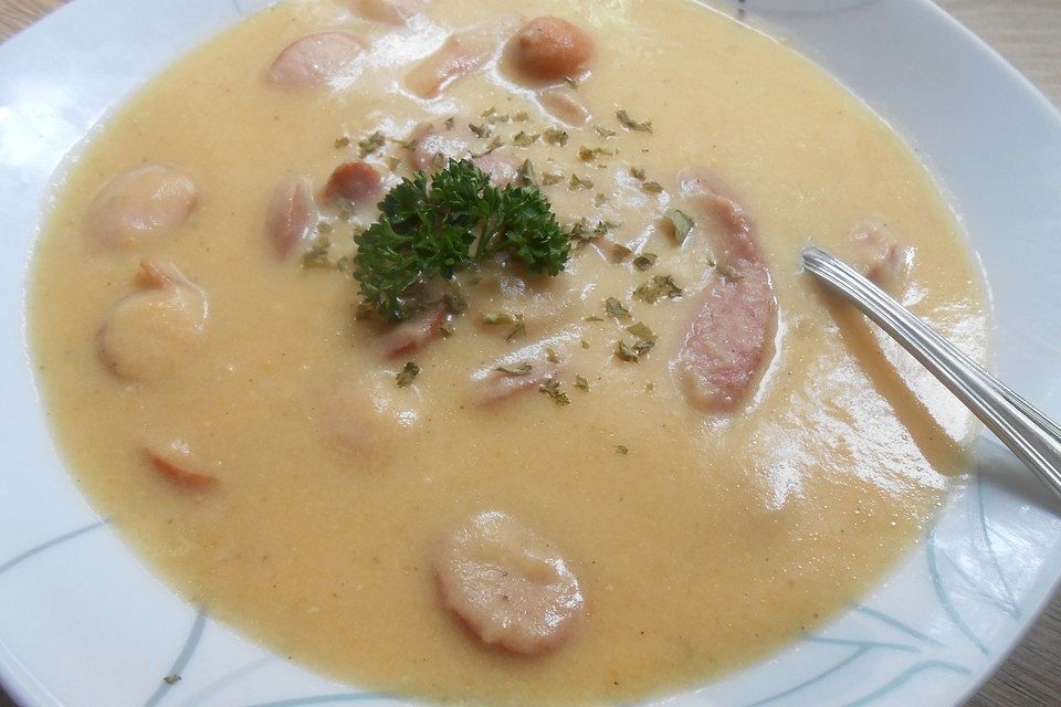 Kartoffelsuppe 'schnell und einfach'