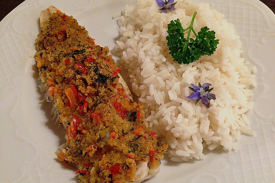 Schlemmerfilet mit Kräuterkruste