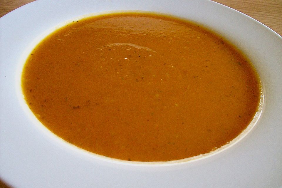 Gemüsesuppe mit Pfiff