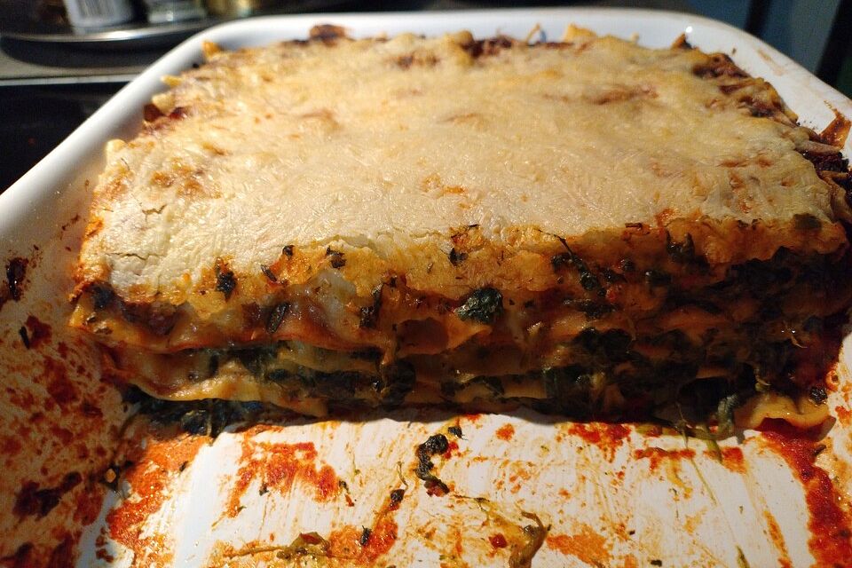 Spinatlasagne