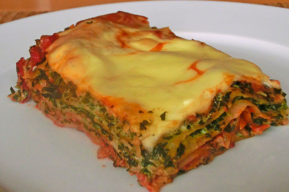 Spinatlasagne