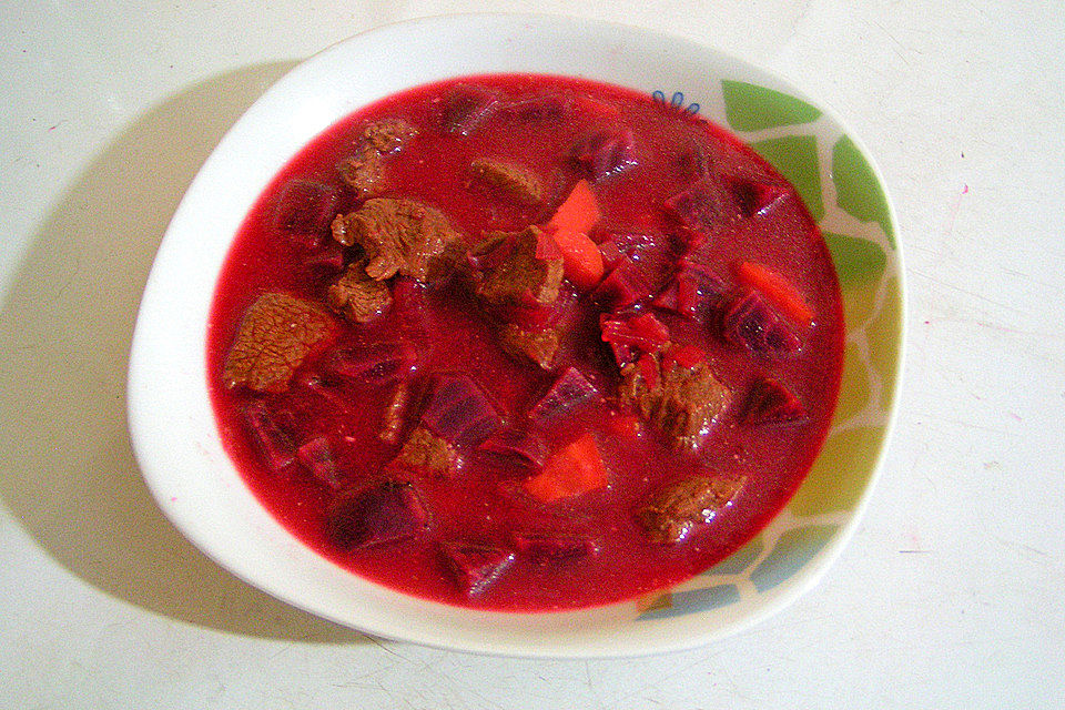 Rote Rüben - Eintopf