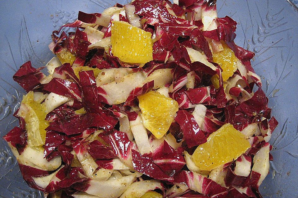 Radicchio mit Orangen