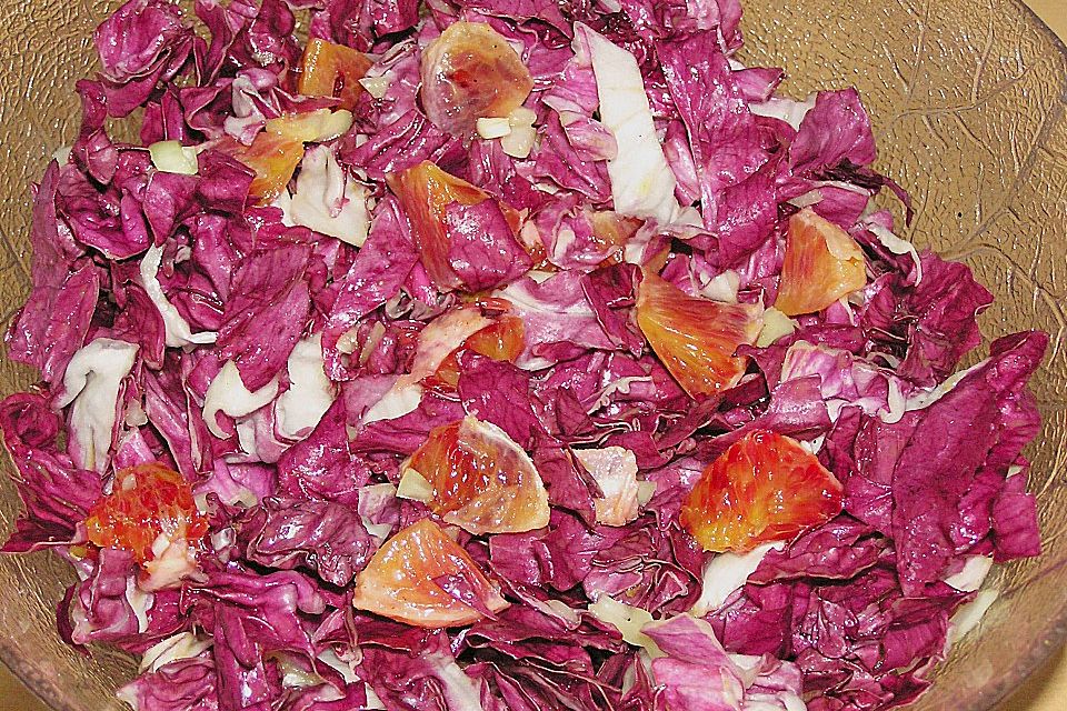 Radicchio mit Orangen