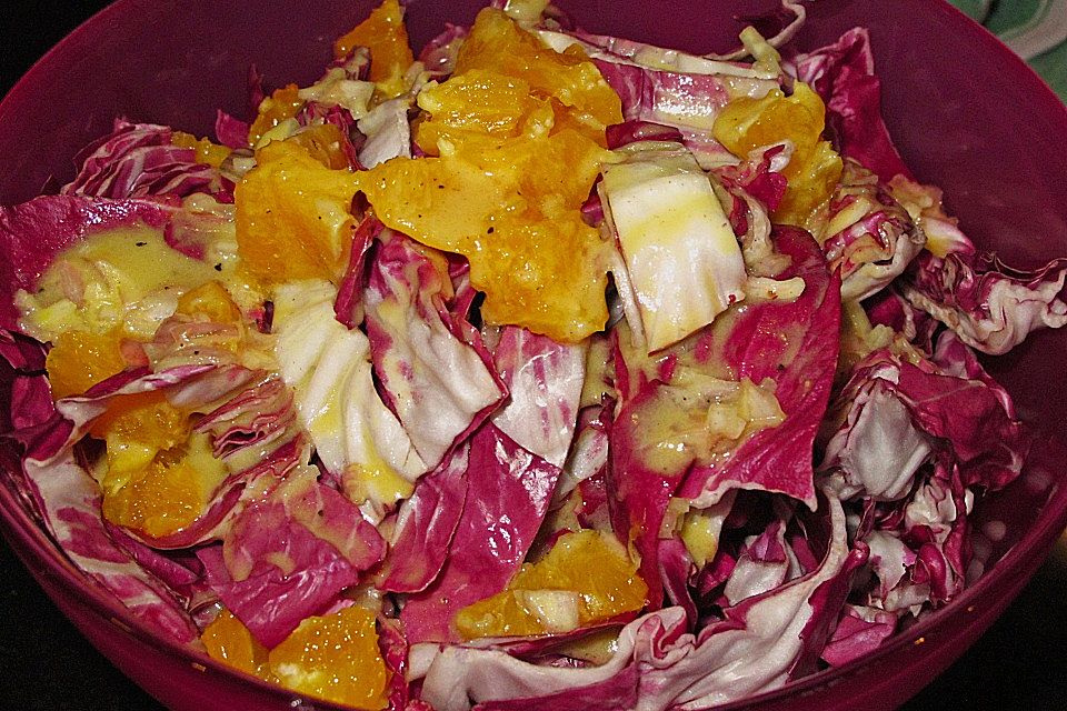 Radicchio mit Orangen