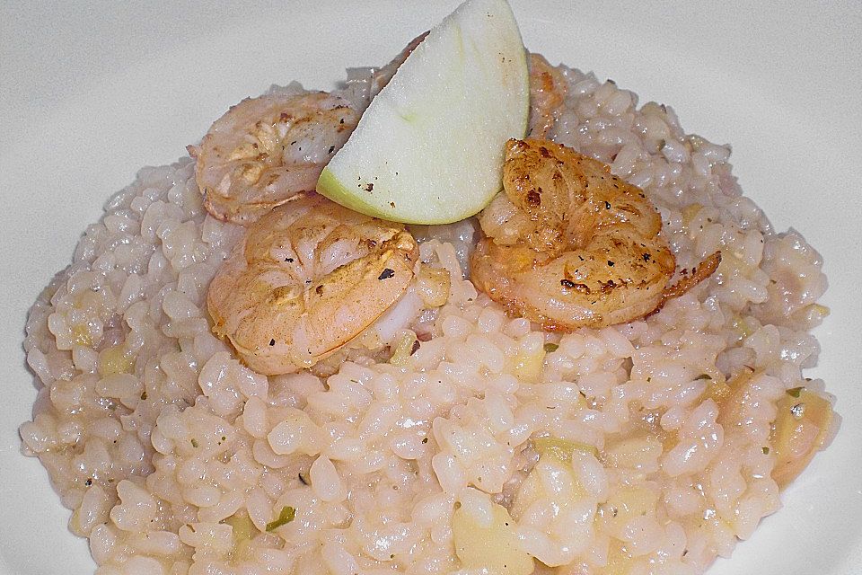 Apfelrisotto