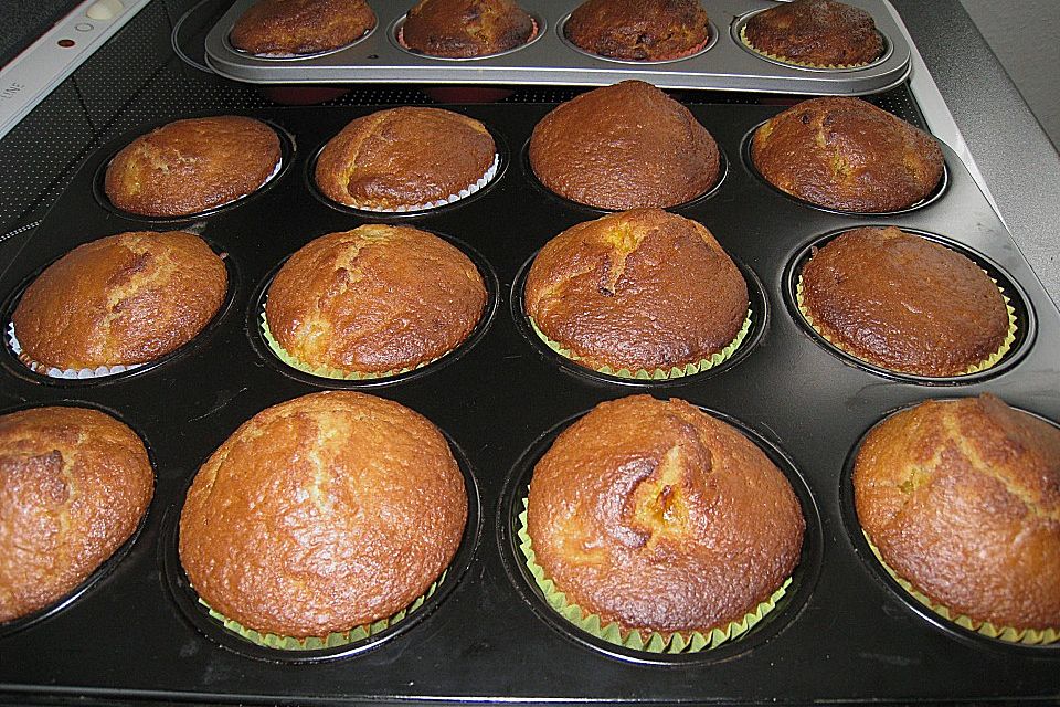 Pfirsich - Muffins