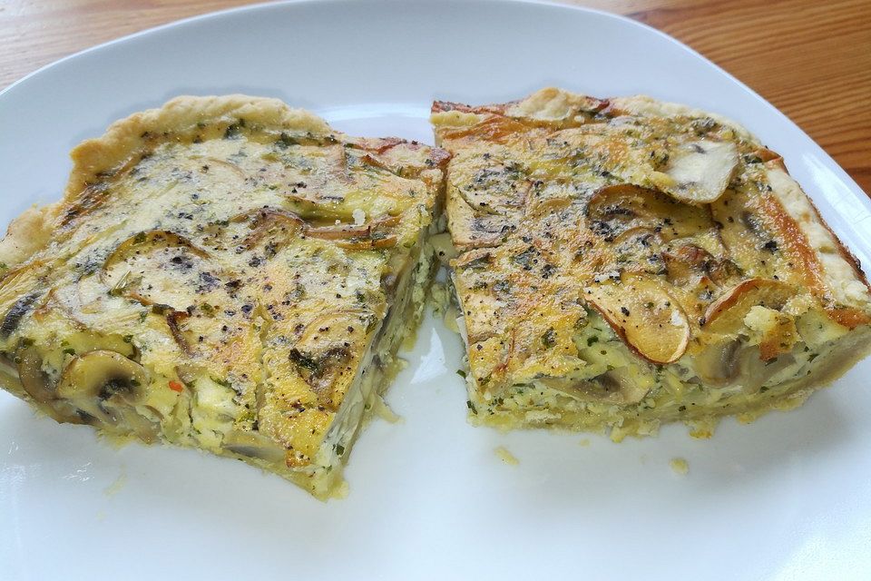 Champignon-Quiche