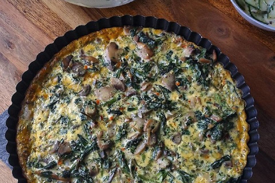 Champignon-Quiche