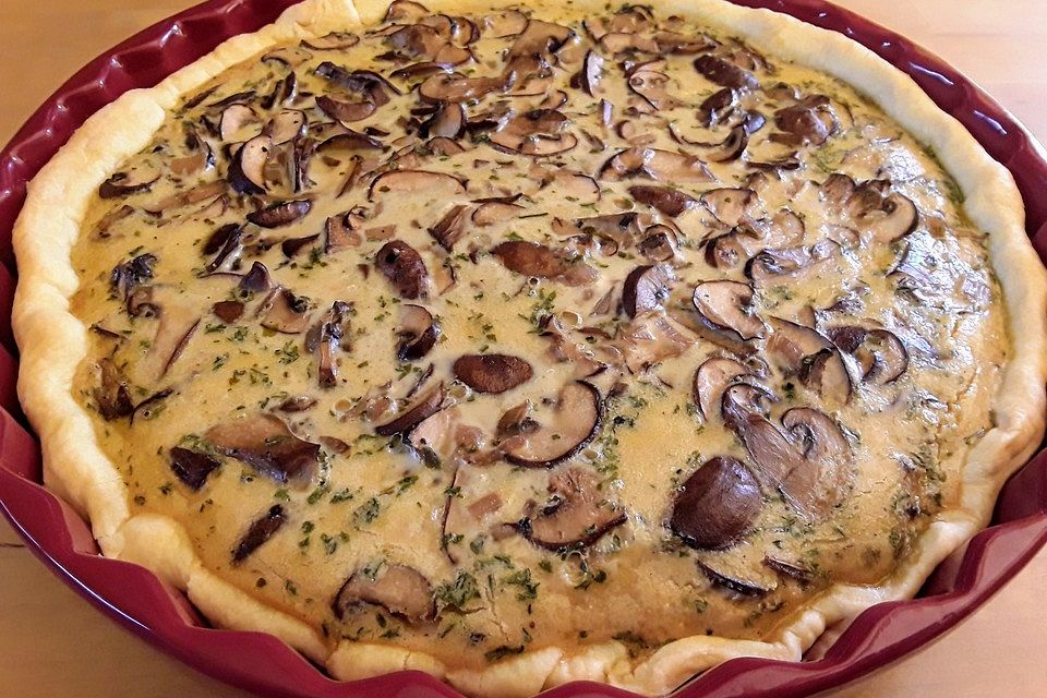 Champignon-Quiche