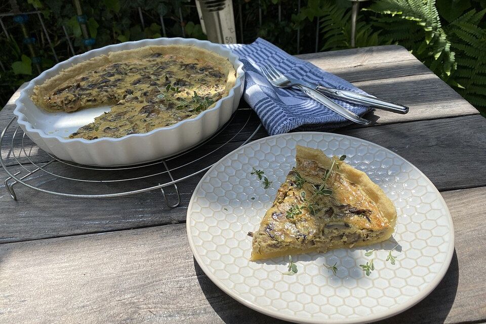 Champignon-Quiche