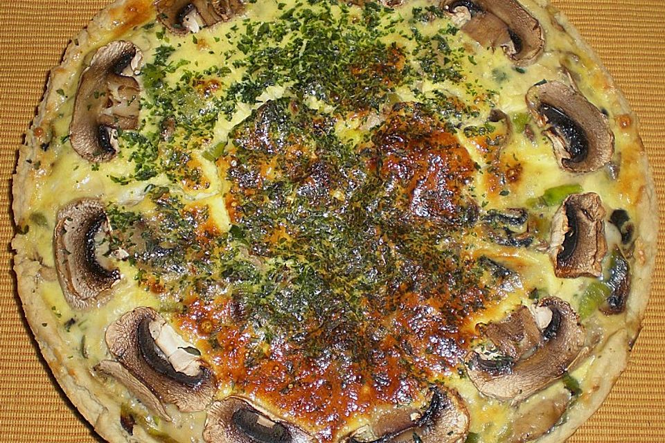 Champignon-Quiche