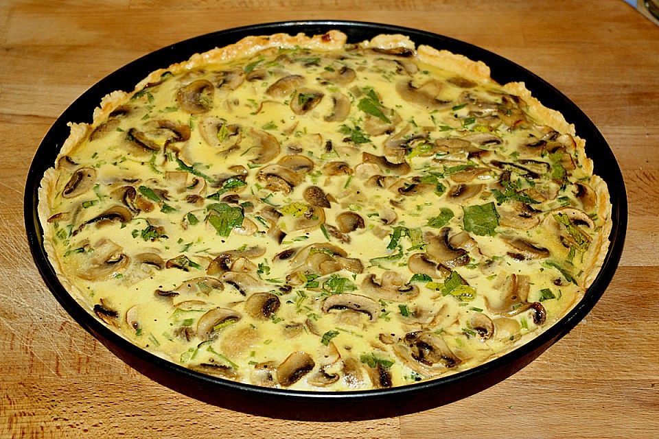 Champignon-Quiche