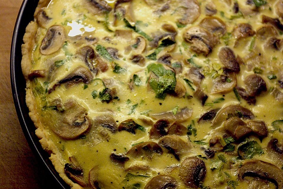 Champignon-Quiche