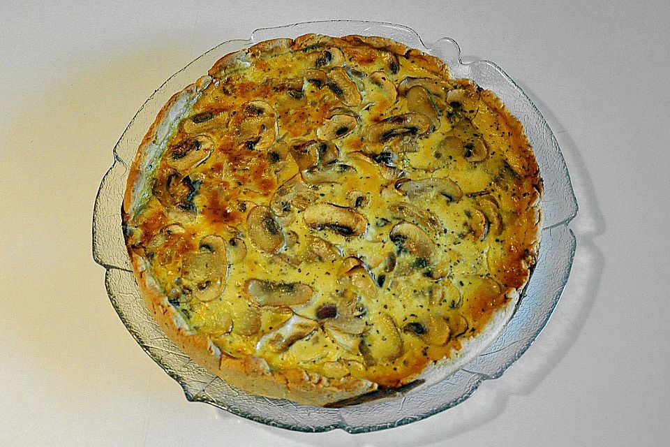 Champignon-Quiche