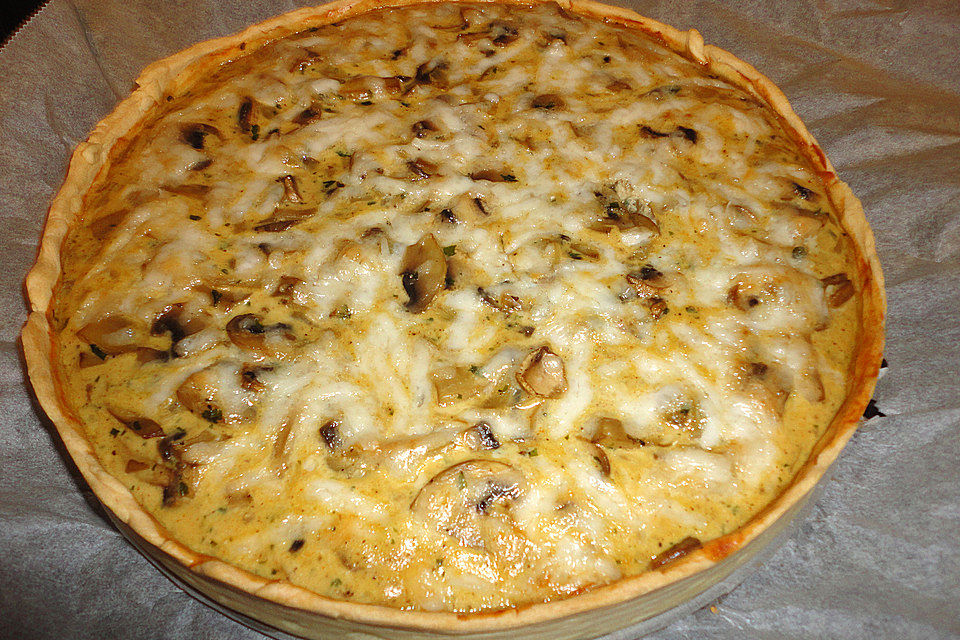 Champignon-Quiche