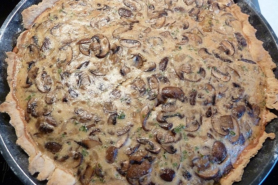 Champignon-Quiche