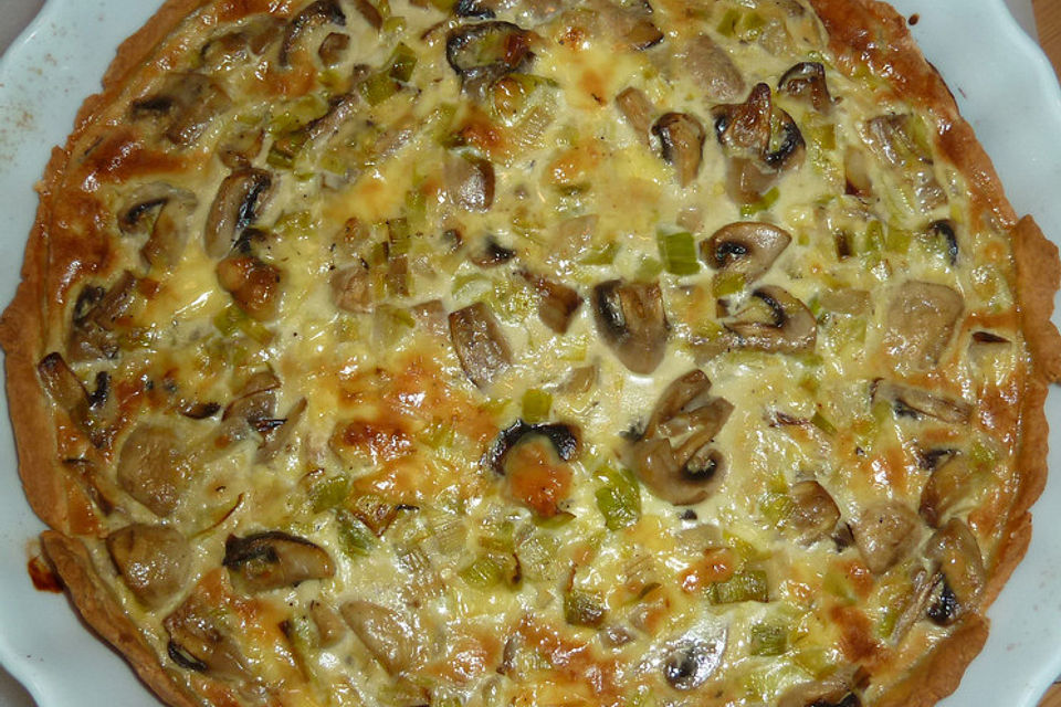 Champignon-Quiche