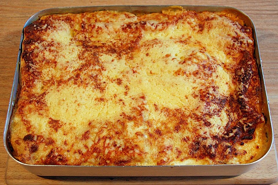 Spinatlasagne mit Hackfleisch