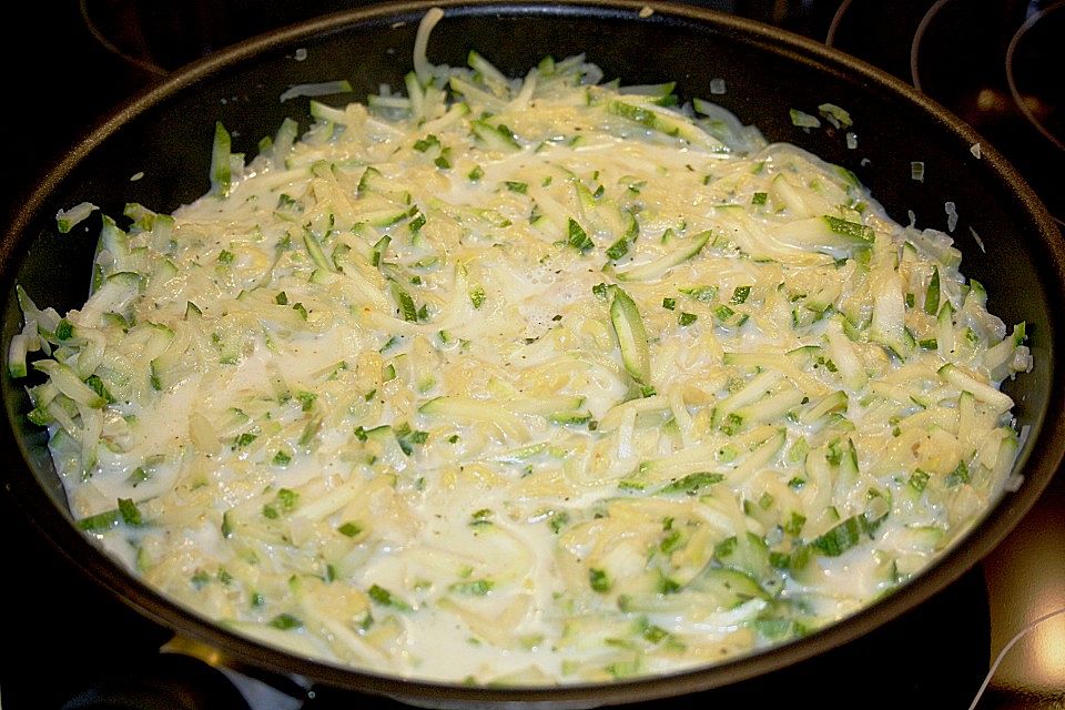 Zucchini - Nudelsauce