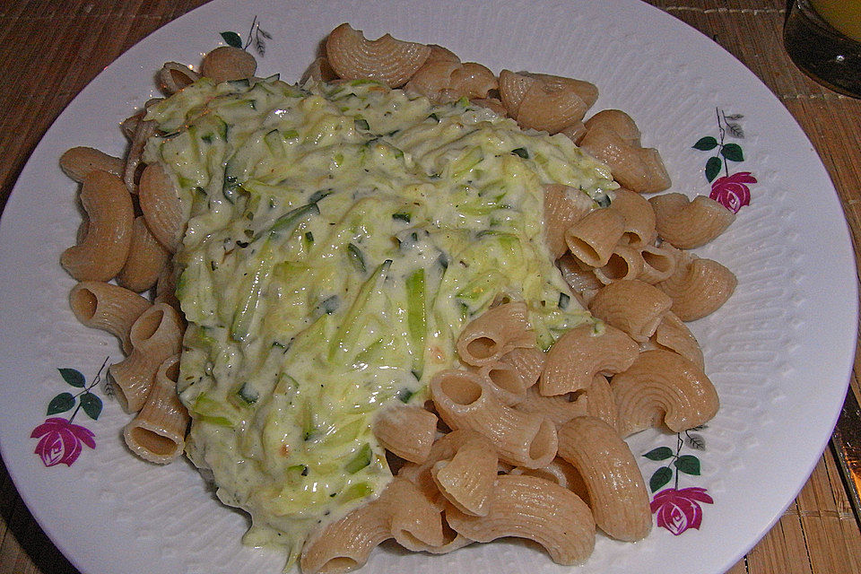 Zucchini - Nudelsauce