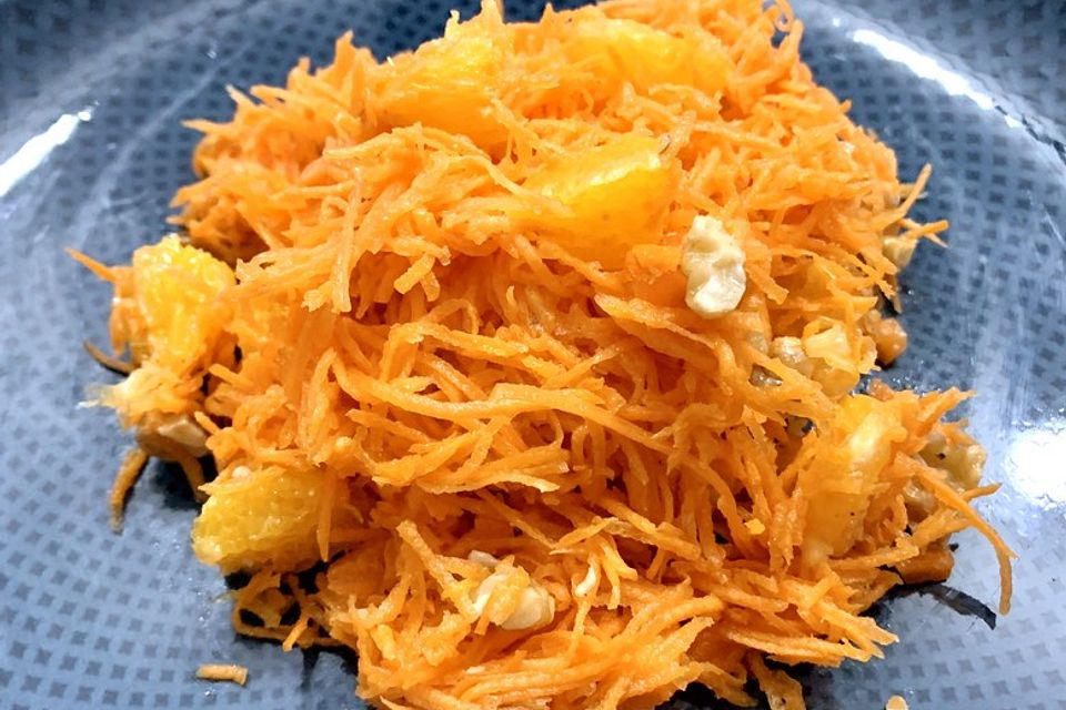 Orangen-Möhren-Salat