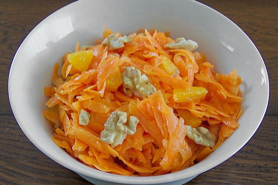 Orangen-Möhren-Salat