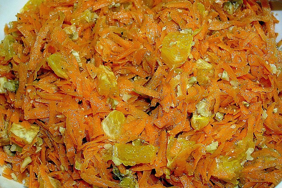 Orangen-Möhren-Salat