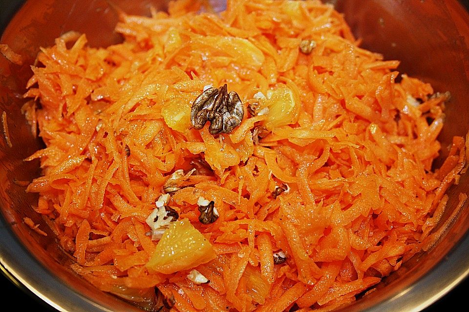 Orangen-Möhren-Salat