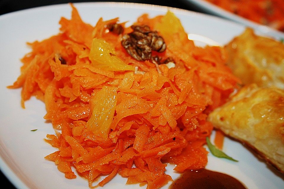 Orangen-Möhren-Salat